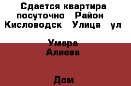 Сдается квартира посуточно › Район ­ Кисловодск › Улица ­ ул. Умара Алиева › Дом ­ 50 › Цена ­ 1 500 - Ставропольский край, Кисловодск г. Недвижимость » Квартиры аренда посуточно   